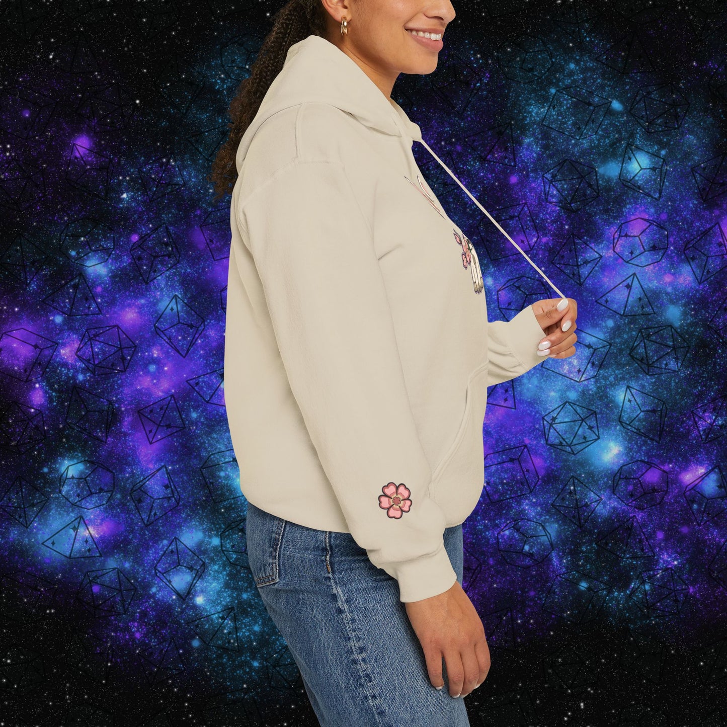 "Foxy Bloom" Unisex Graphic Hoodie