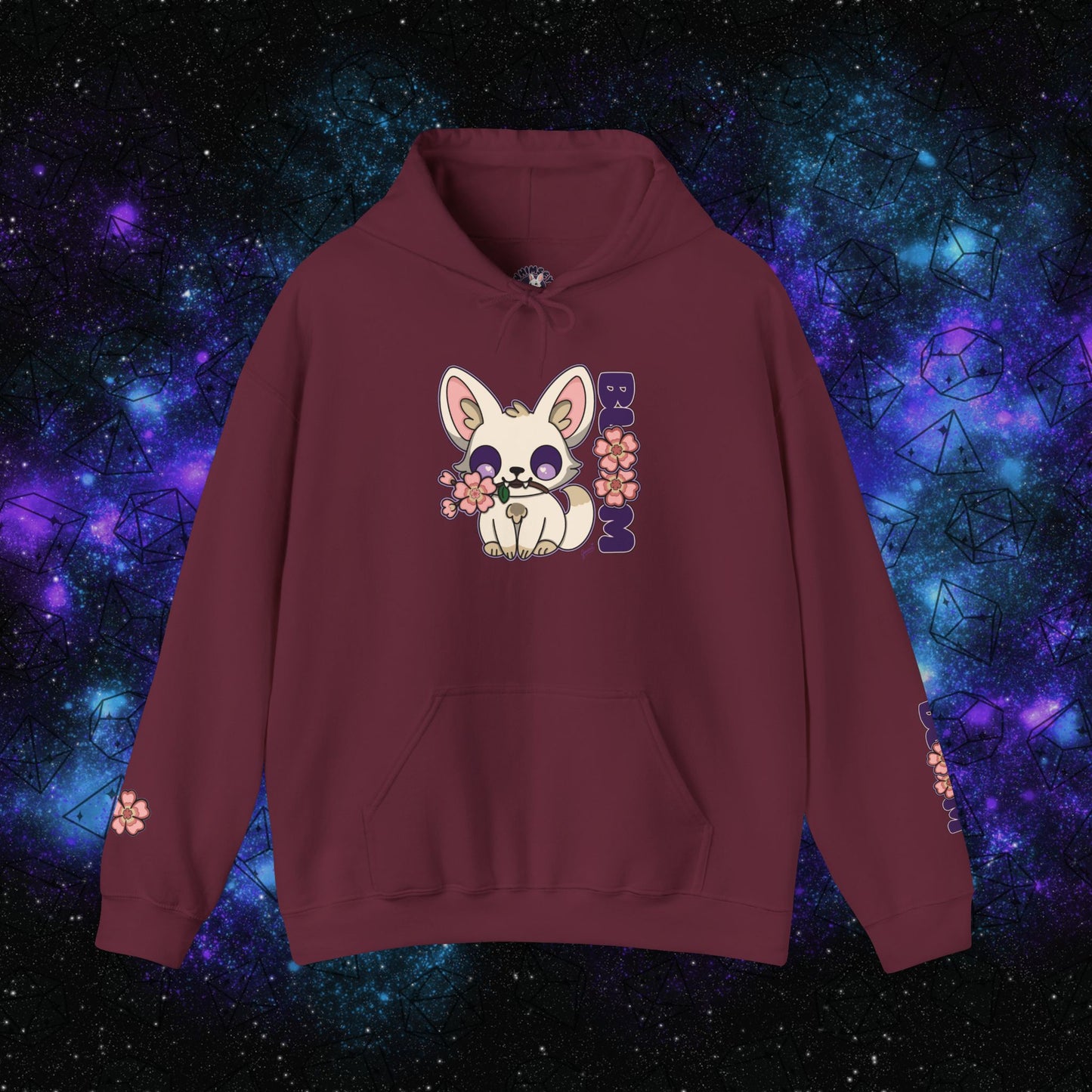 "Foxy Bloom" Unisex Graphic Hoodie