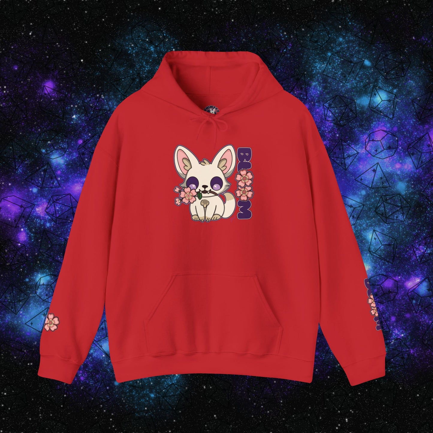 "Foxy Bloom" Unisex Graphic Hoodie