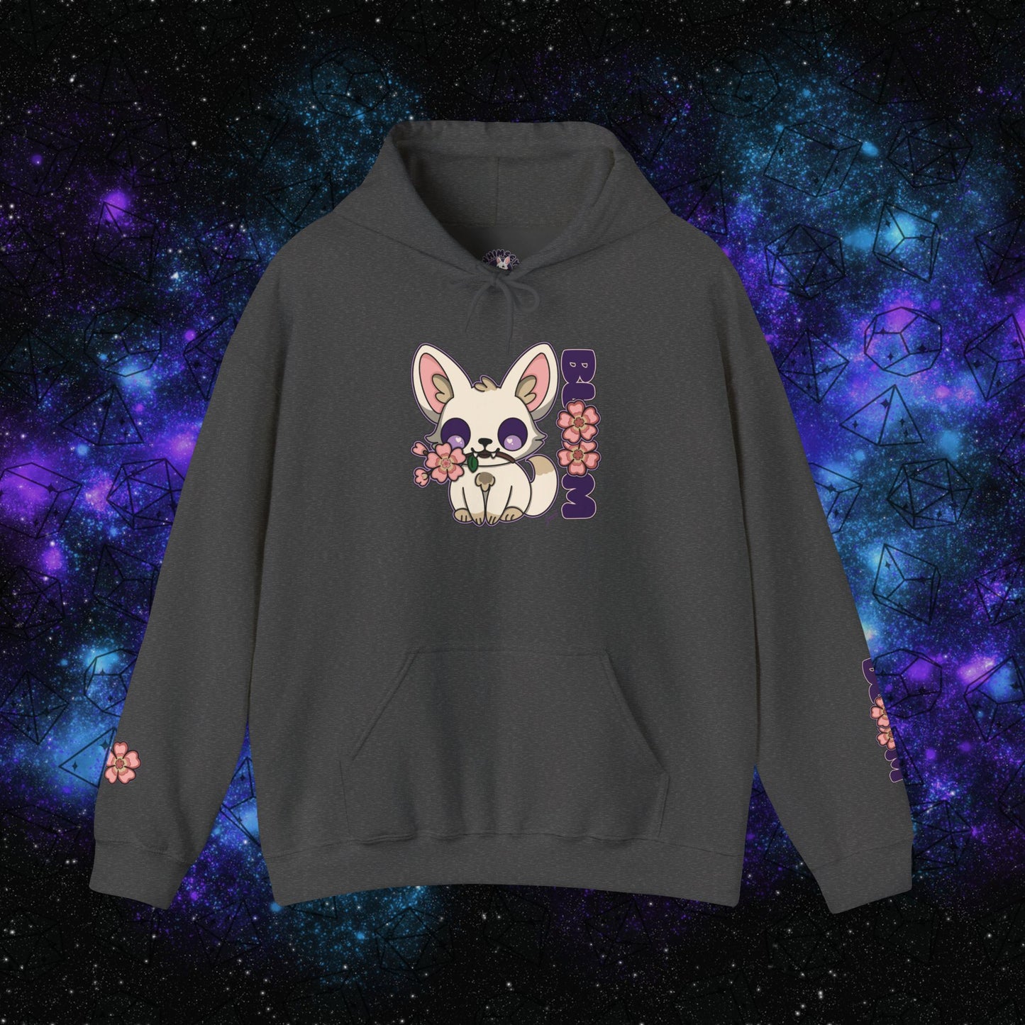 "Foxy Bloom" Unisex Graphic Hoodie