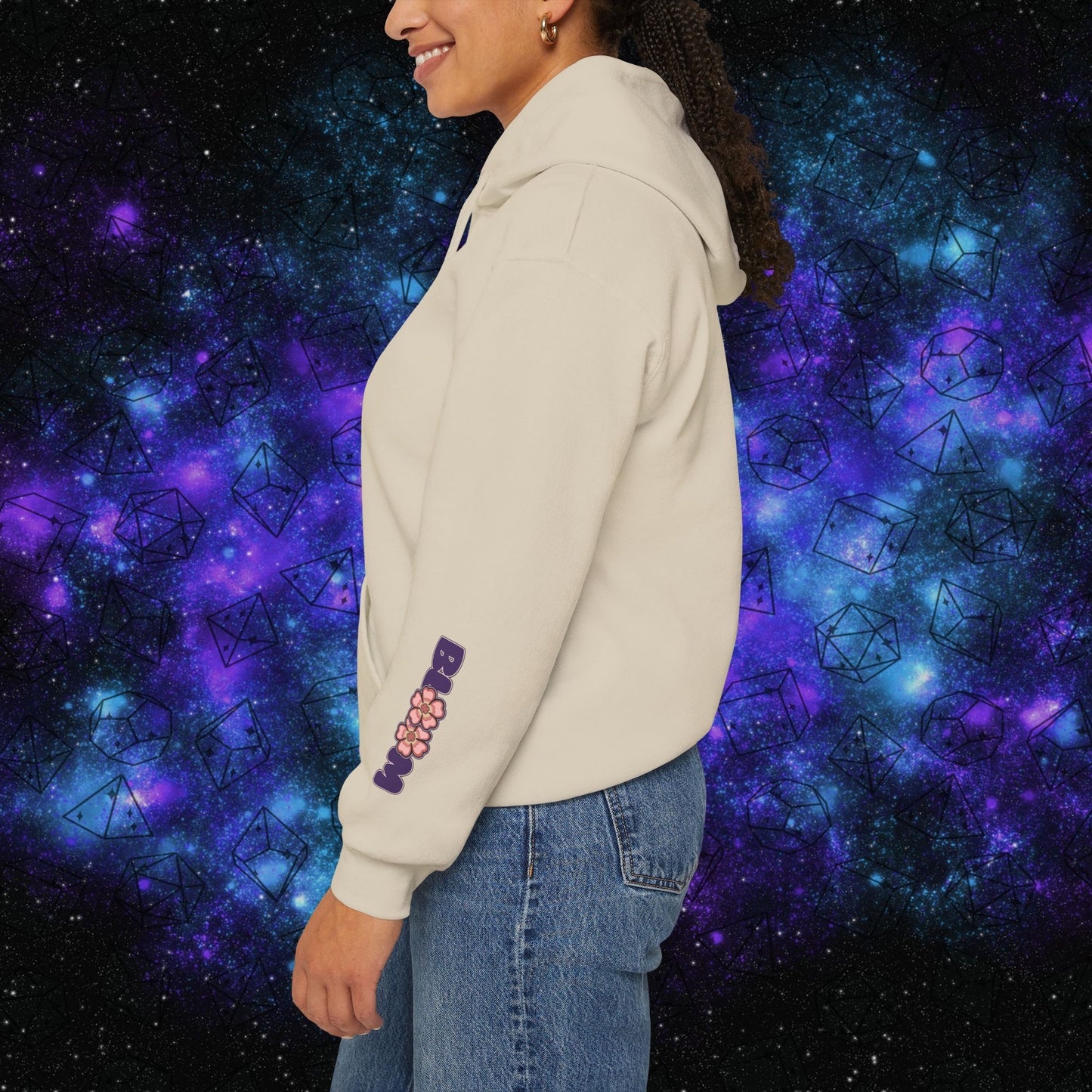 "Foxy Bloom" Unisex Graphic Hoodie