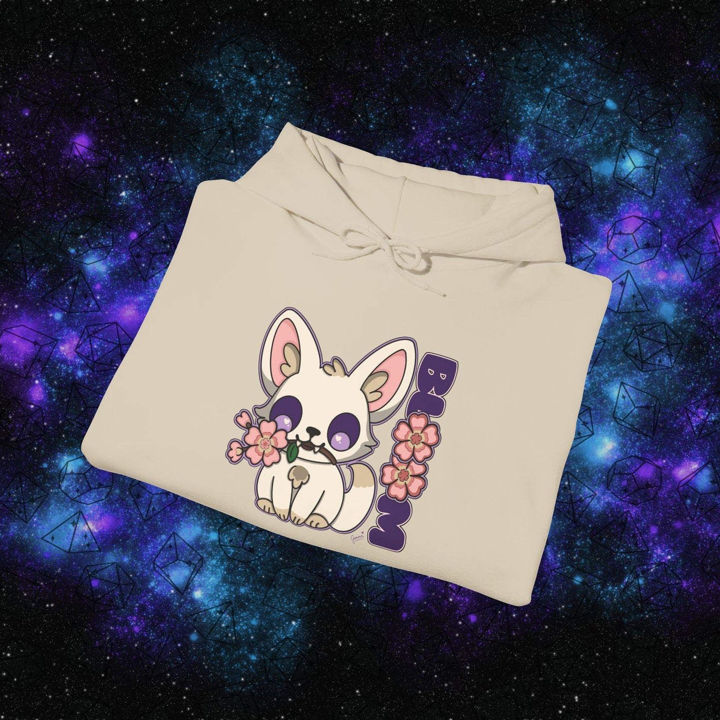 "Foxy Bloom" Unisex Graphic Hoodie