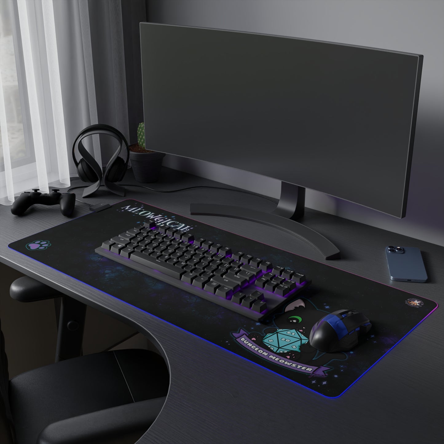 LED Gaming Mouse Pad