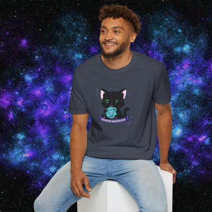 "Hexie, the Dungeon Meowster" Unisex Graphic Tee