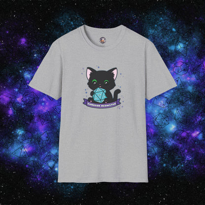 "Hexie, the Dungeon Meowster" Unisex Graphic Tee
