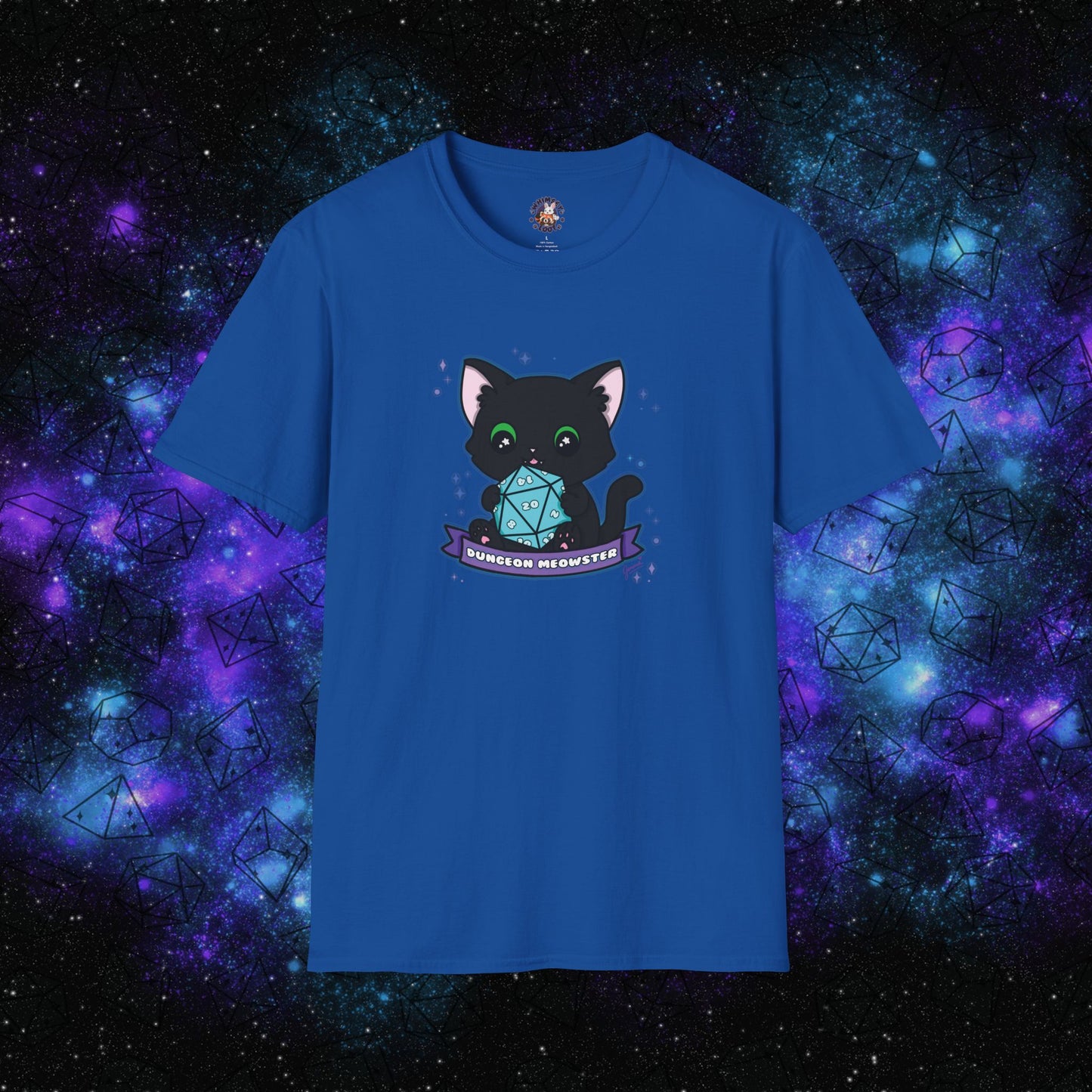 "Hexie, the Dungeon Meowster" Unisex Graphic Tee
