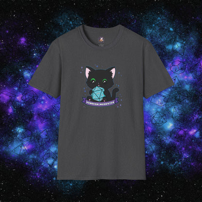 "Hexie, the Dungeon Meowster" Unisex Graphic Tee