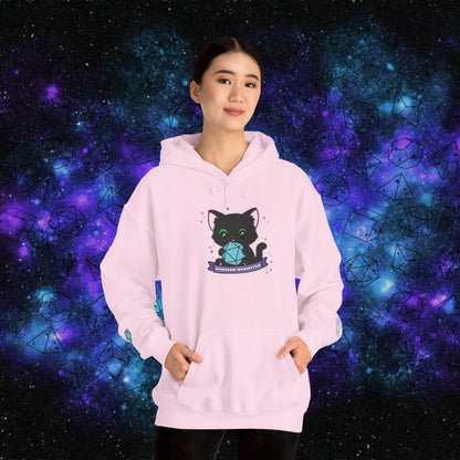 "Hexie, the Dungeon Meowster" Unisex Graphic Hoodie