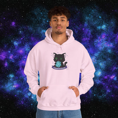 "Hexie, the Dungeon Meowster" Unisex Graphic Hoodie