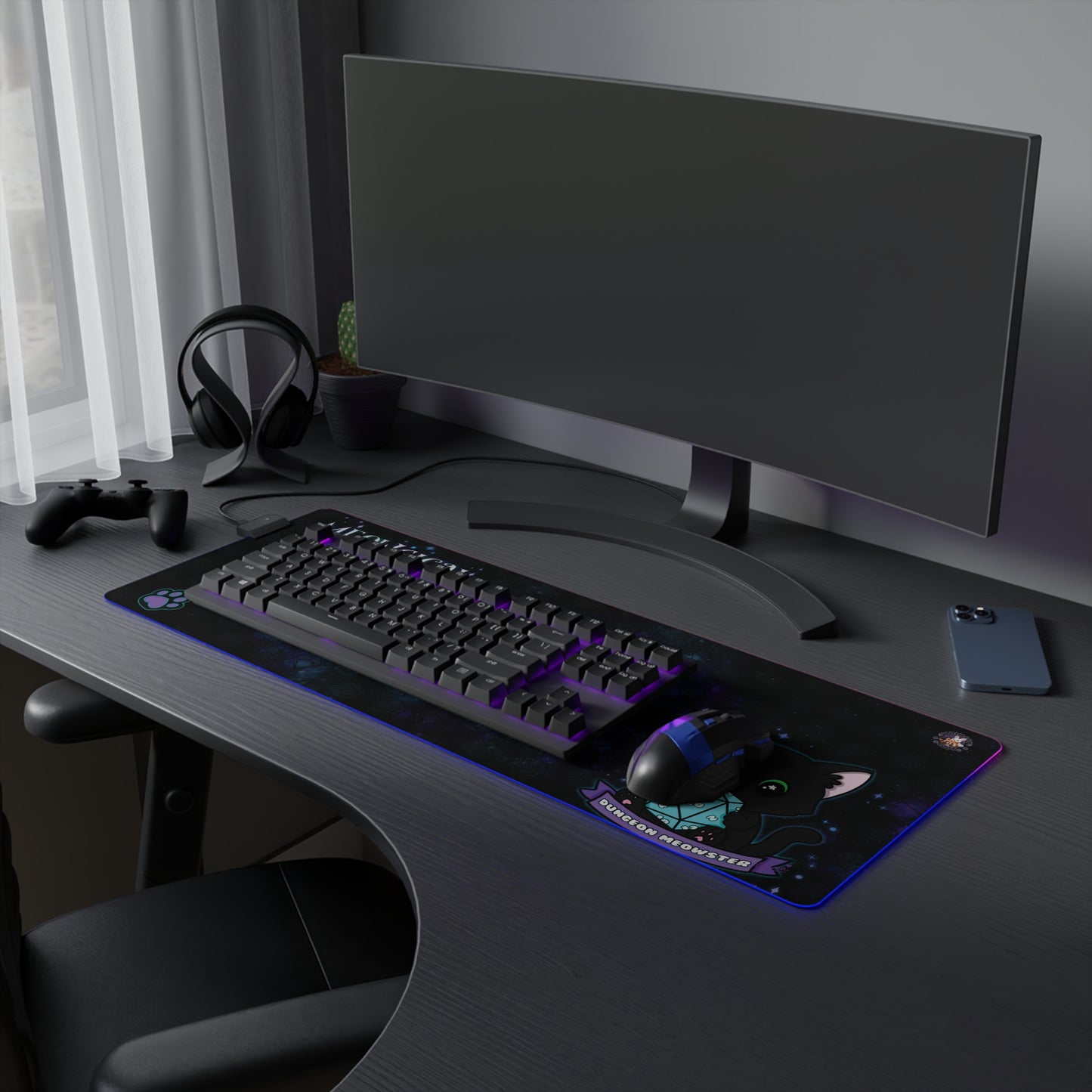 LED Gaming Mouse Pad