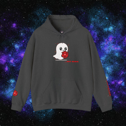 "Haunted (by Bad Rolls)" Unisex Graphic Hoodie