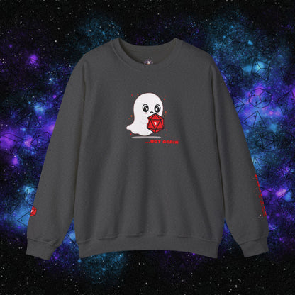 "Haunted (by Bad Rolls)" Unisex Graphic Sweatshirt