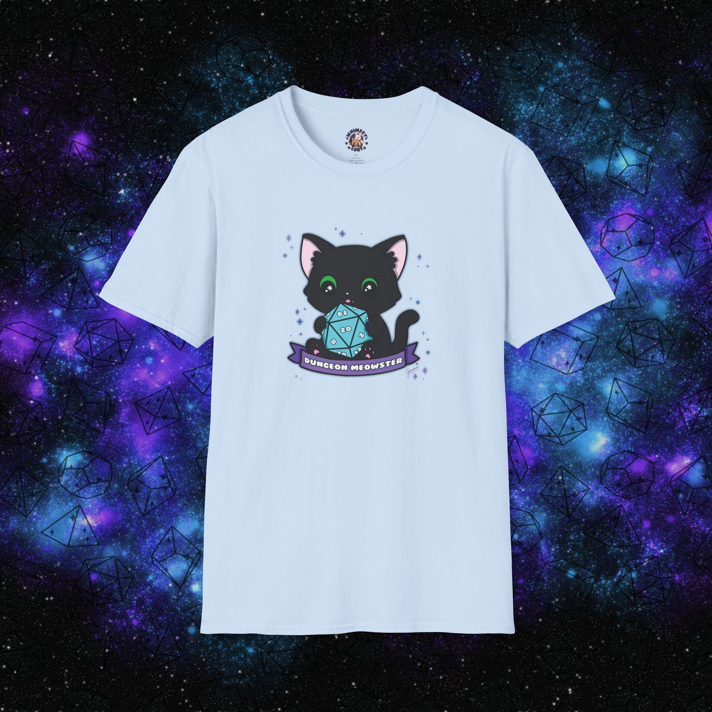 "Hexie, the Dungeon Meowster" Unisex Graphic Tee