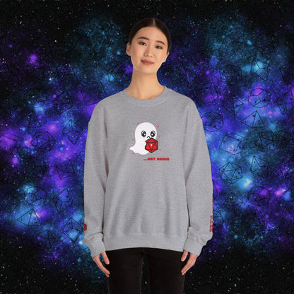 "Haunted (by Bad Rolls)" Unisex Graphic Sweatshirt