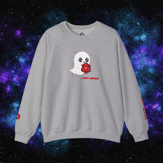 "Haunted (by Bad Rolls)" Unisex Graphic Sweatshirt