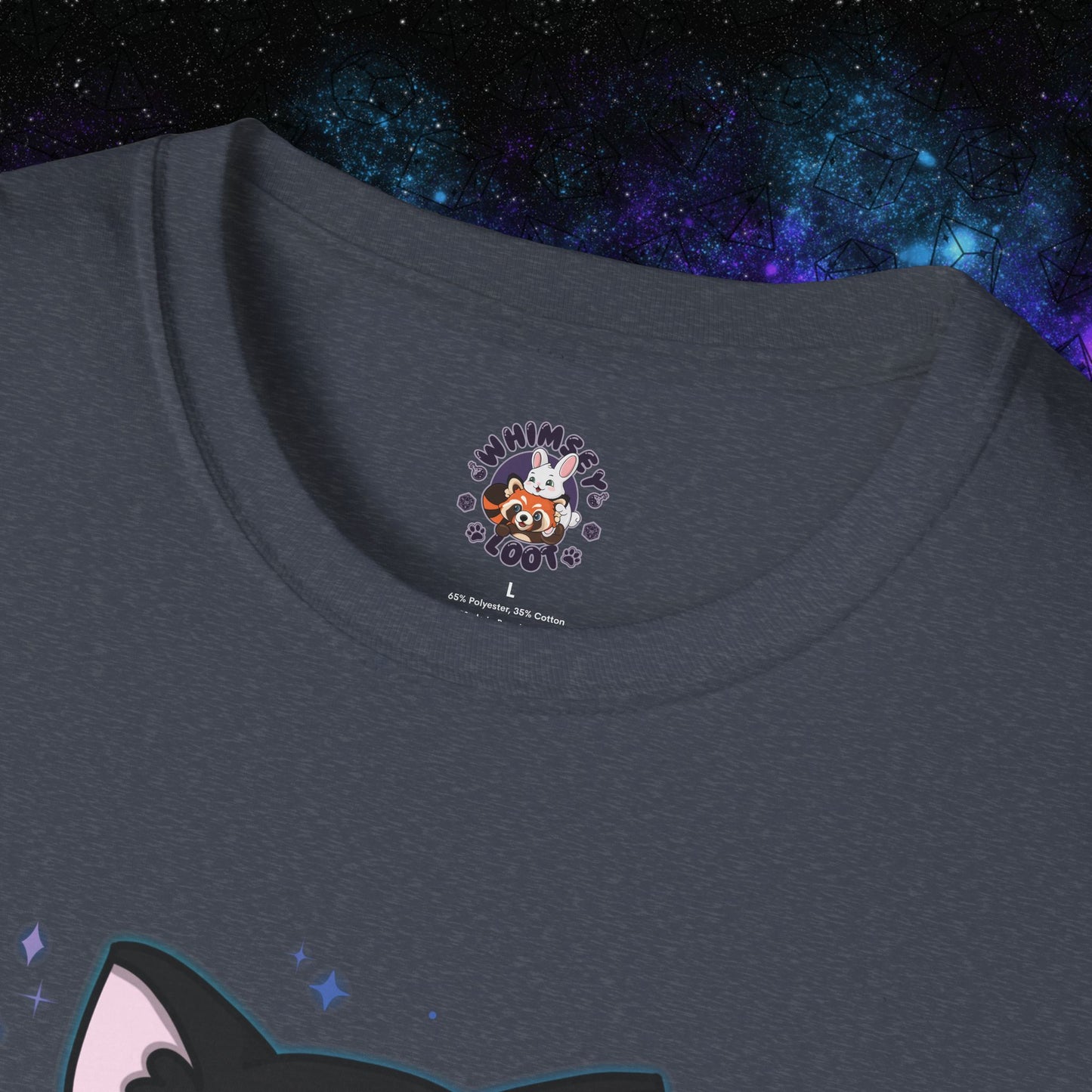 "Hexie, the Dungeon Meowster" Unisex Graphic Tee