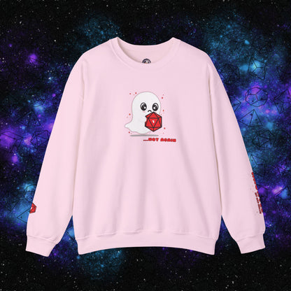 "Haunted (by Bad Rolls)" Unisex Graphic Sweatshirt