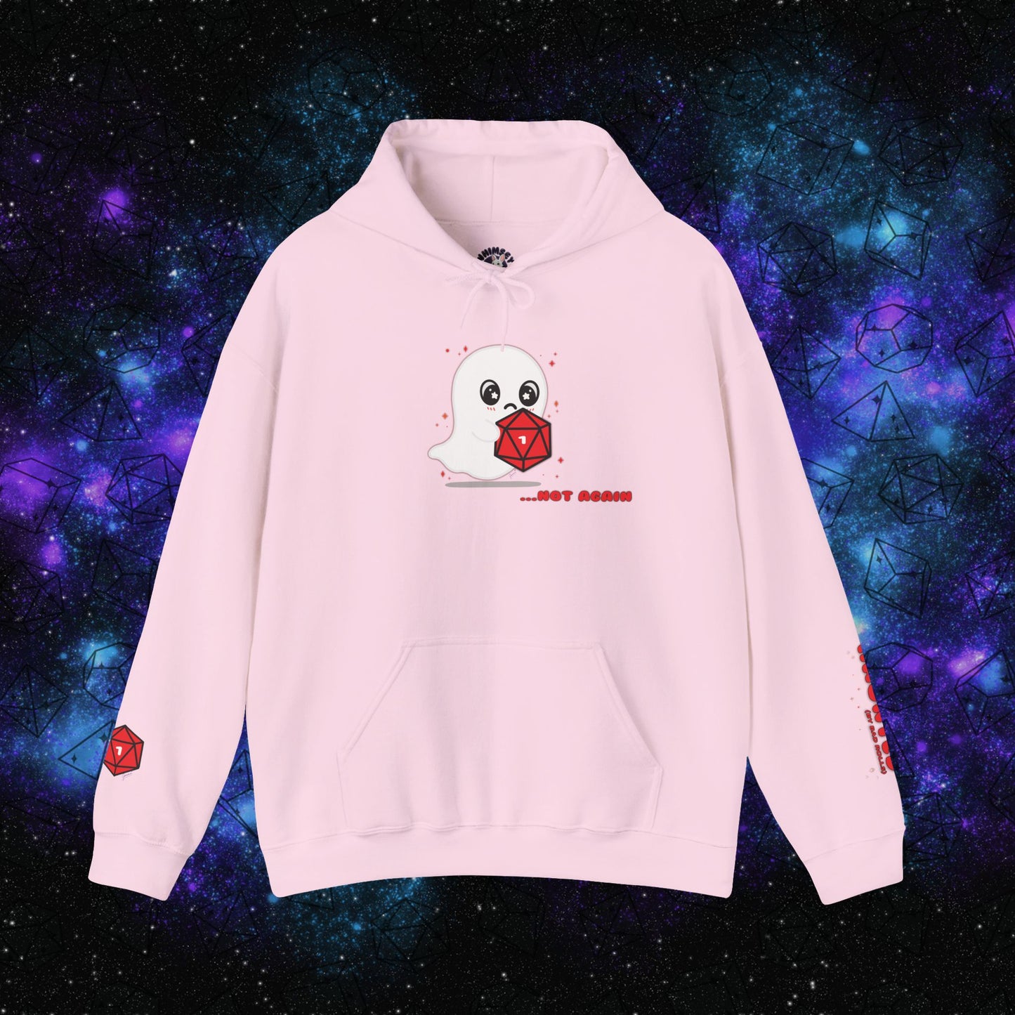 "Haunted (by Bad Rolls)" Unisex Graphic Hoodie