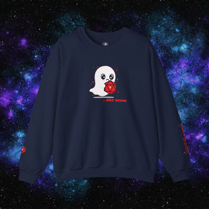 "Haunted (by Bad Rolls)" Unisex Graphic Sweatshirt
