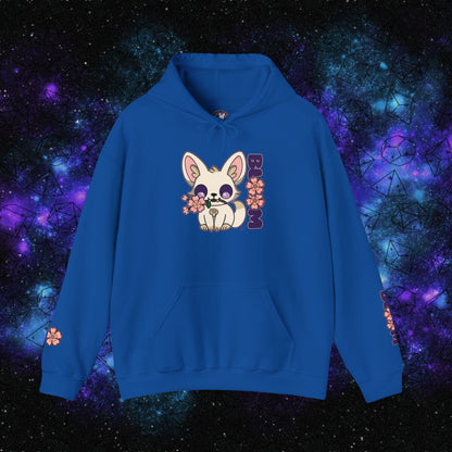 "Foxy Bloom" Unisex Graphic Hoodie
